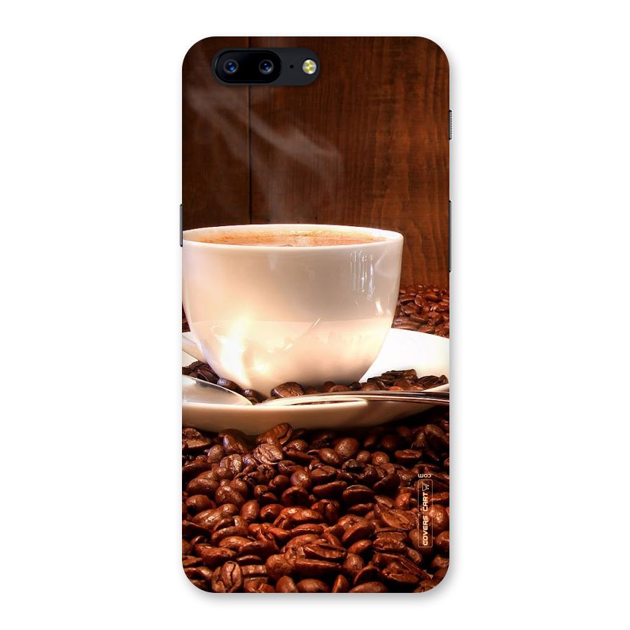 Caffeine Beans Back Case for OnePlus 5