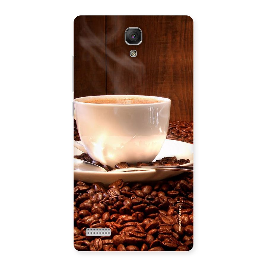 Caffeine Beans Back Case for Redmi Note
