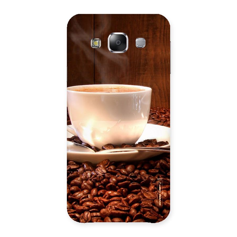 Caffeine Beans Back Case for Samsung Galaxy E5
