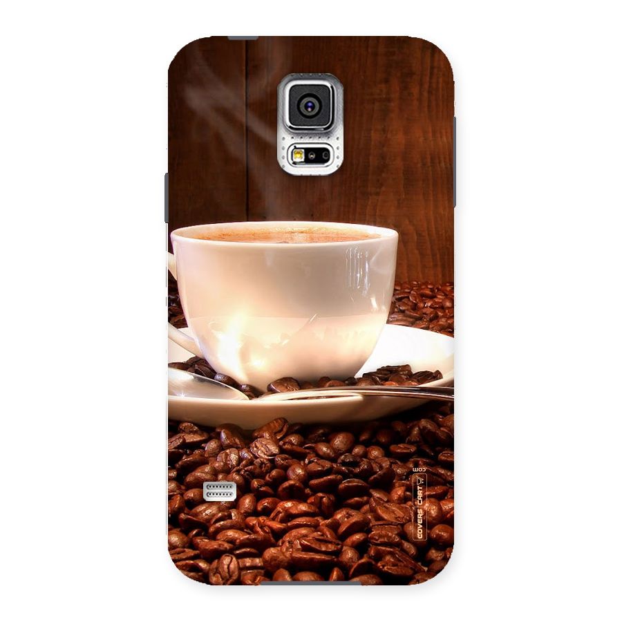Caffeine Beans Back Case for Samsung Galaxy S5