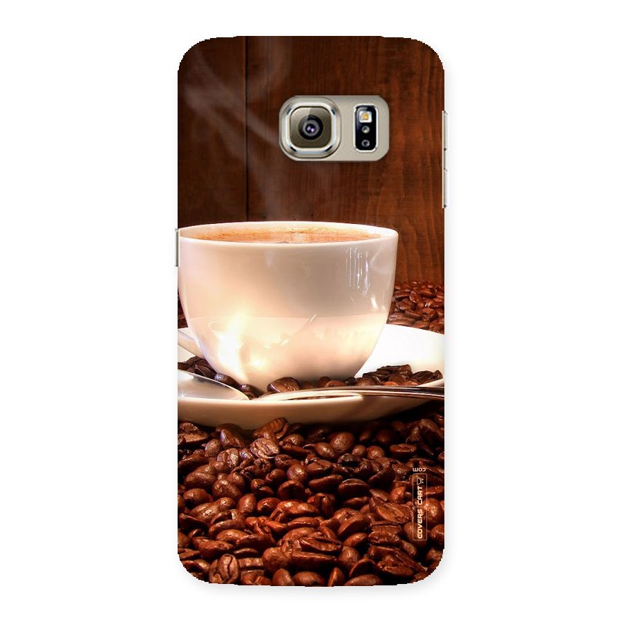 Caffeine Beans Back Case for Samsung Galaxy S6 Edge