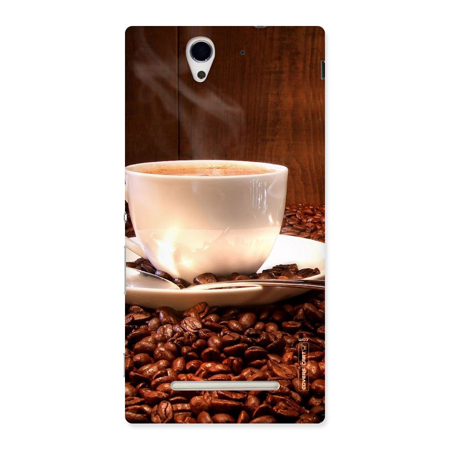 Caffeine Beans Back Case for Sony Xperia C3