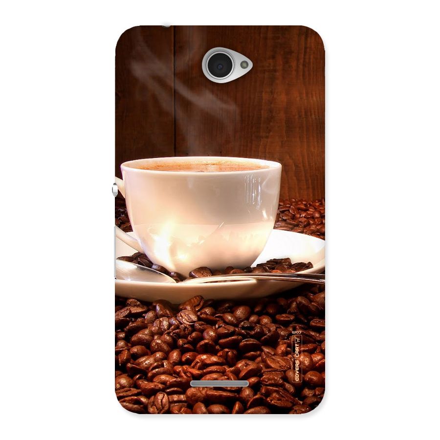 Caffeine Beans Back Case for Sony Xperia E4