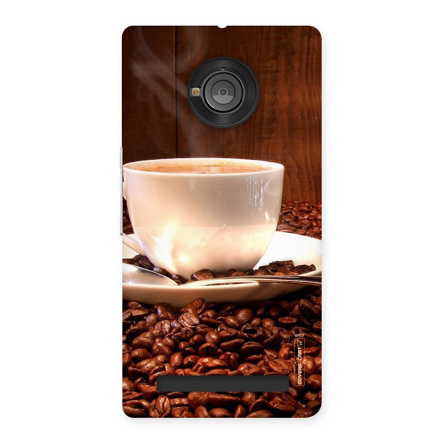 Caffeine Beans Back Case for Yu Yunique
