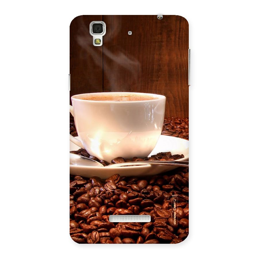 Caffeine Beans Back Case for Yu Yureka
