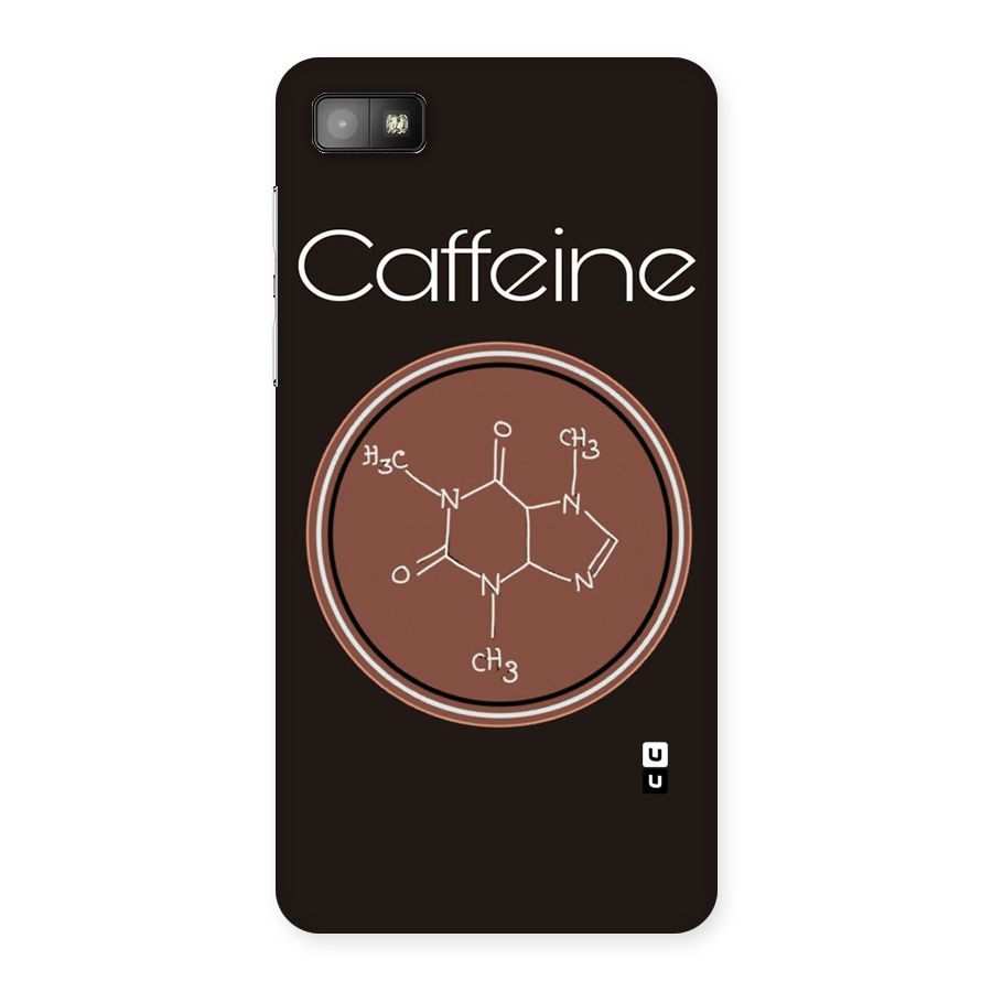 Caffeine Making Back Case for Blackberry Z10