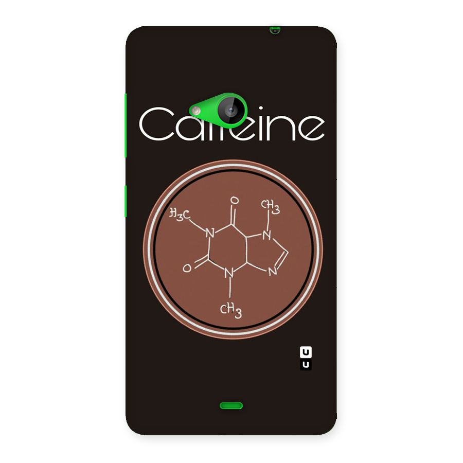 Caffeine Making Back Case for Lumia 535