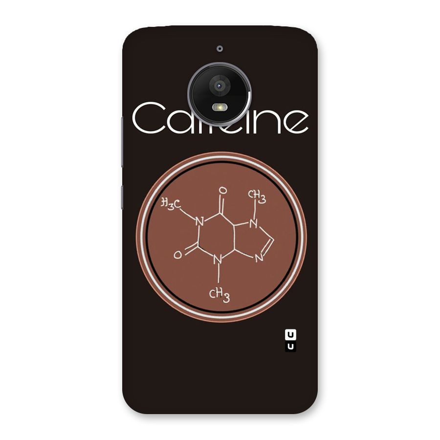 Caffeine Making Back Case for Moto E4 Plus