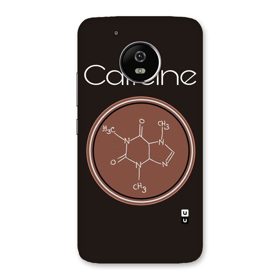 Caffeine Making Back Case for Moto G5