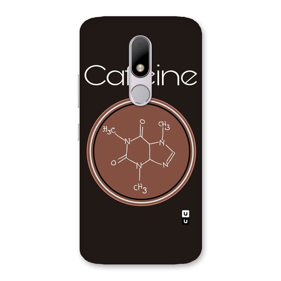 Caffeine Making Back Case for Moto M