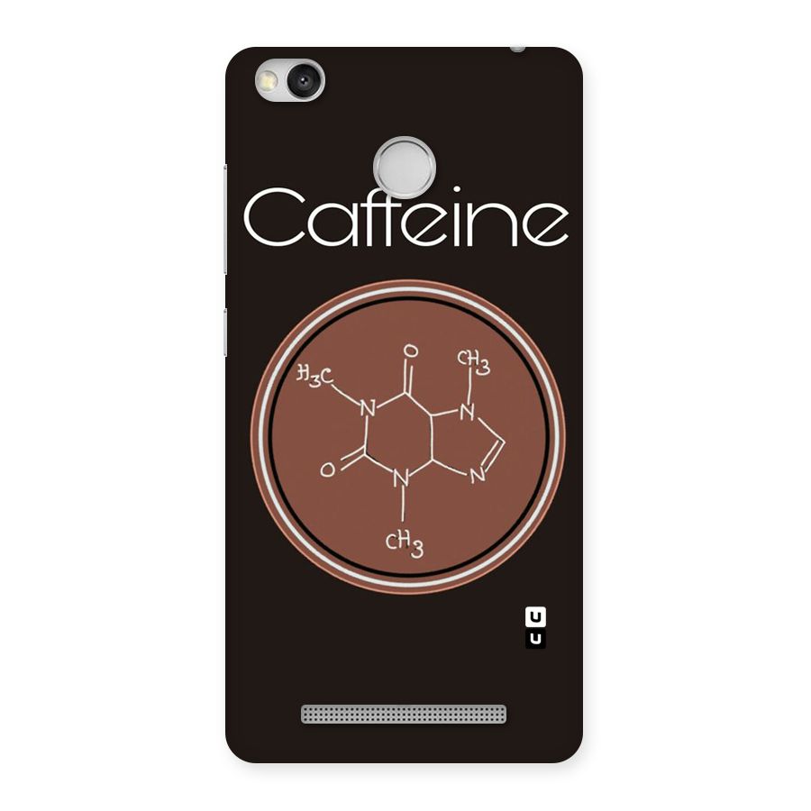 Caffeine Making Back Case for Redmi 3S Prime