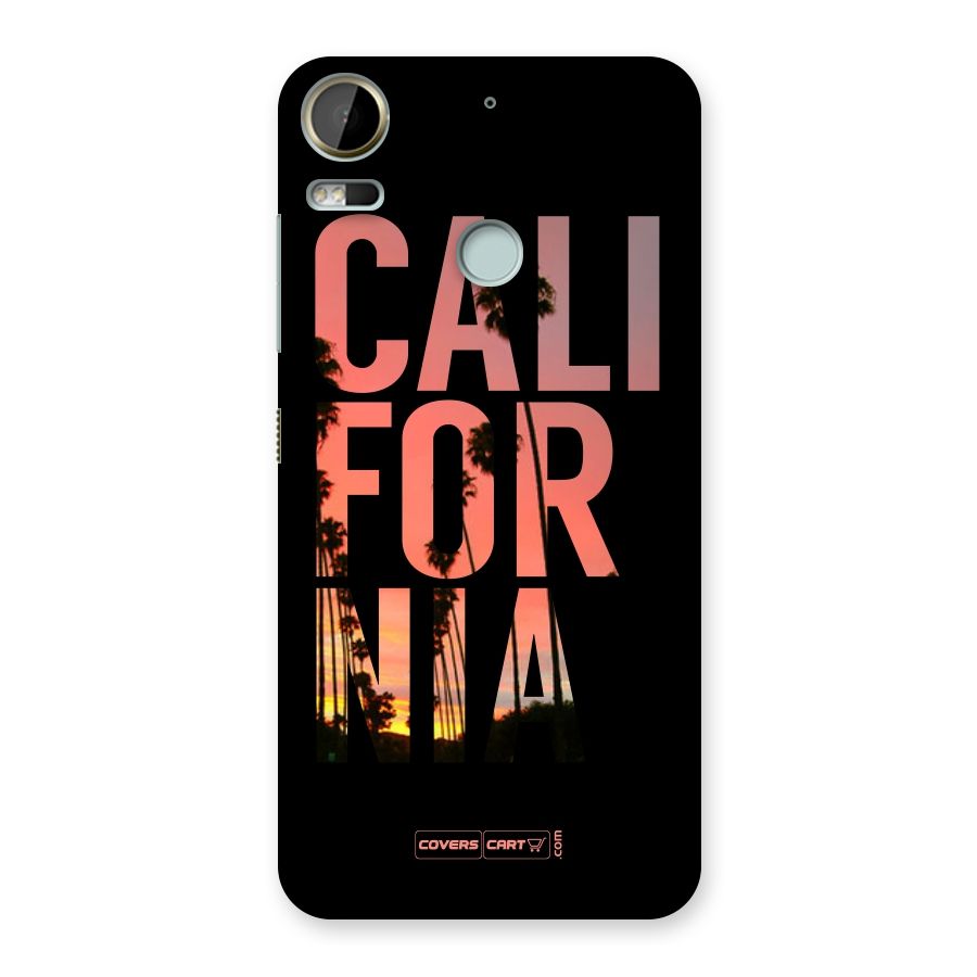 California Back Case for Desire 10 Pro