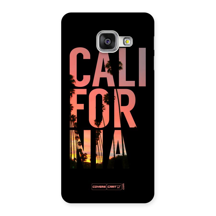 California Back Case for Galaxy A3 2016