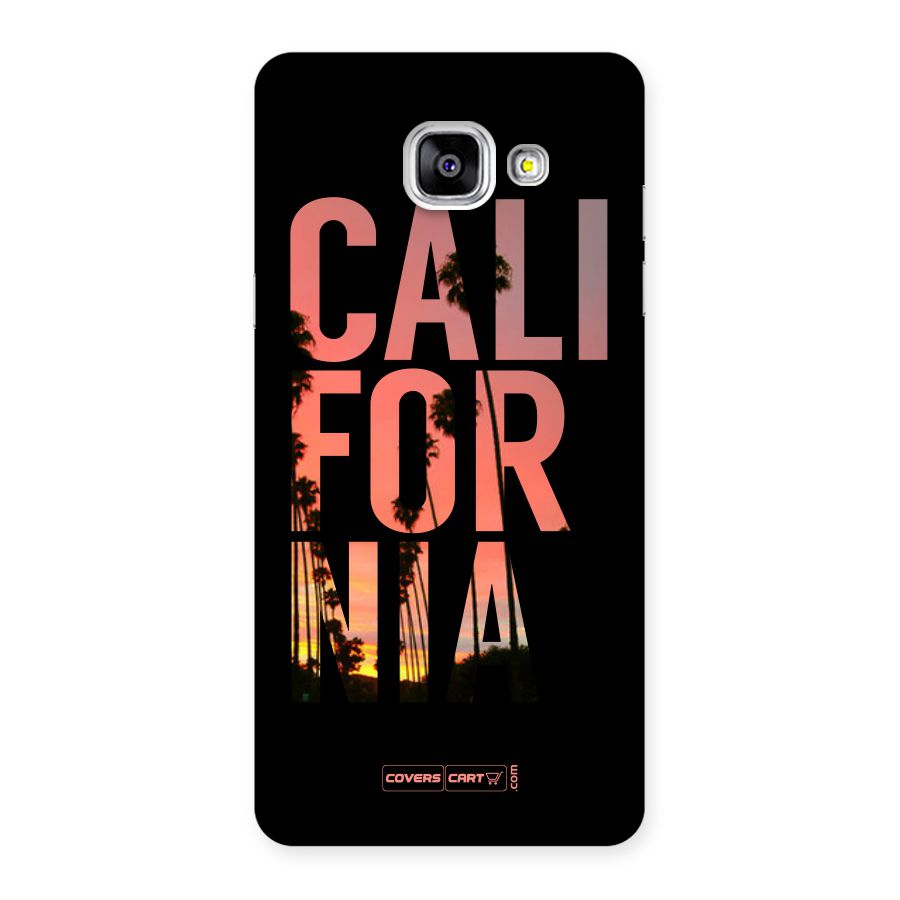California Back Case for Galaxy A5 2016