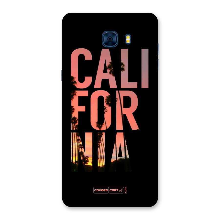 California Back Case for Galaxy C7 Pro
