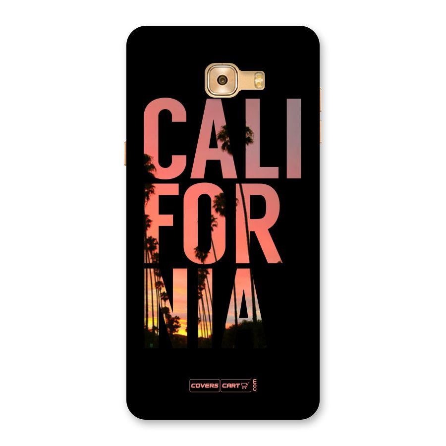 California Back Case for Galaxy C9 Pro