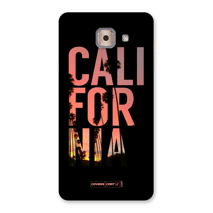 California Back Case for Galaxy J7 Max