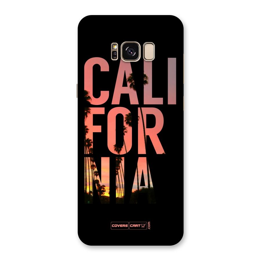 California Back Case for Galaxy S8 Plus