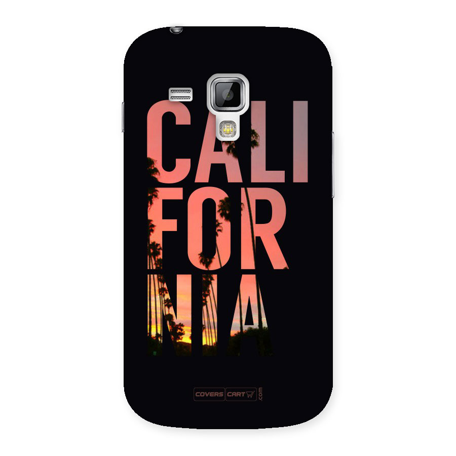 California Back Case for Galaxy S Duos