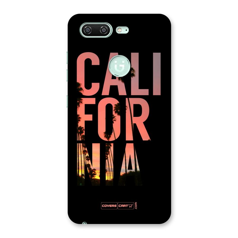 California Back Case for Gionee S10