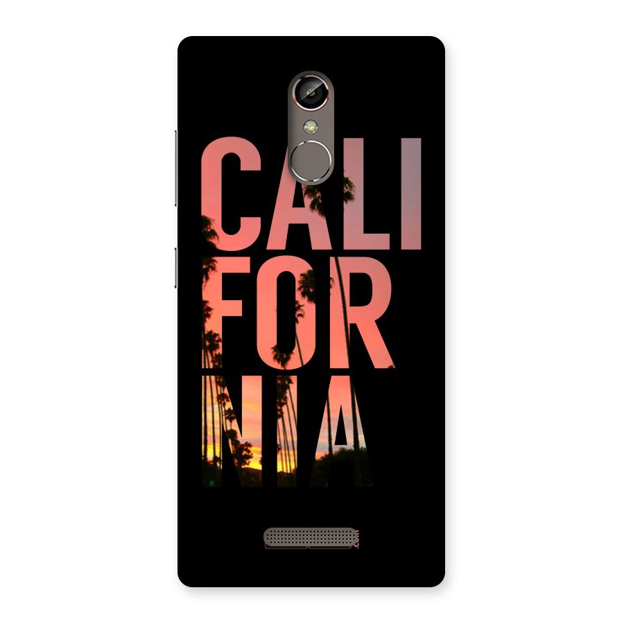 California Back Case for Gionee S6s