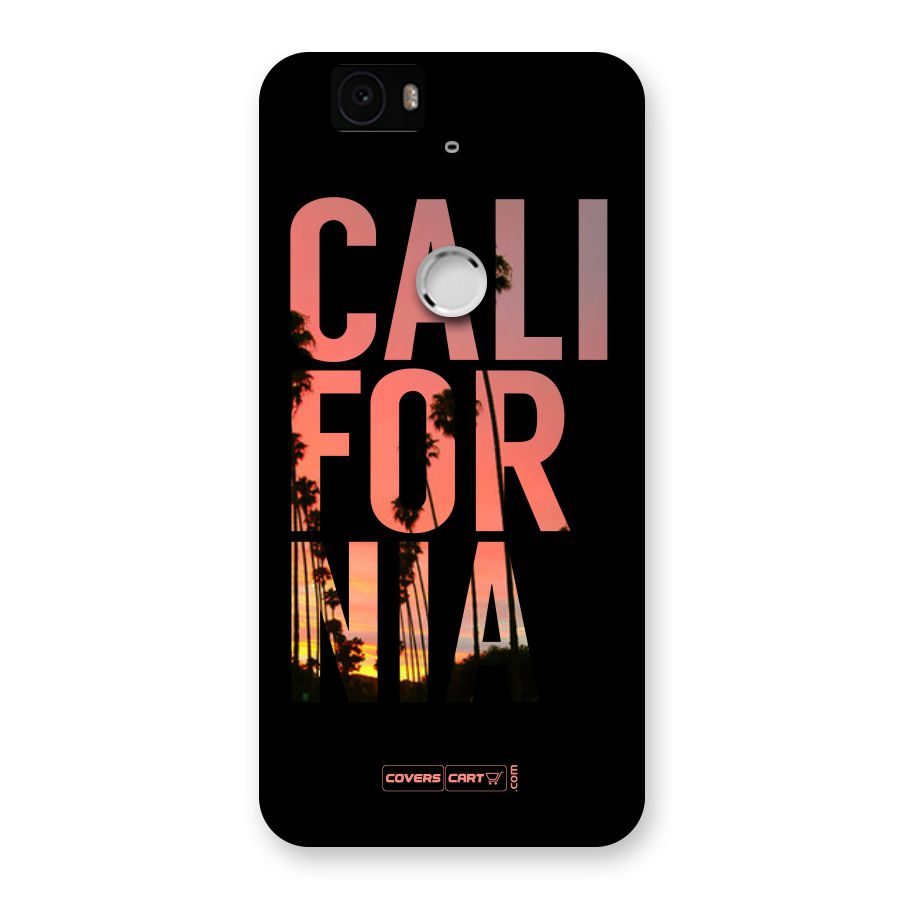 California Back Case for Google Nexus 6P