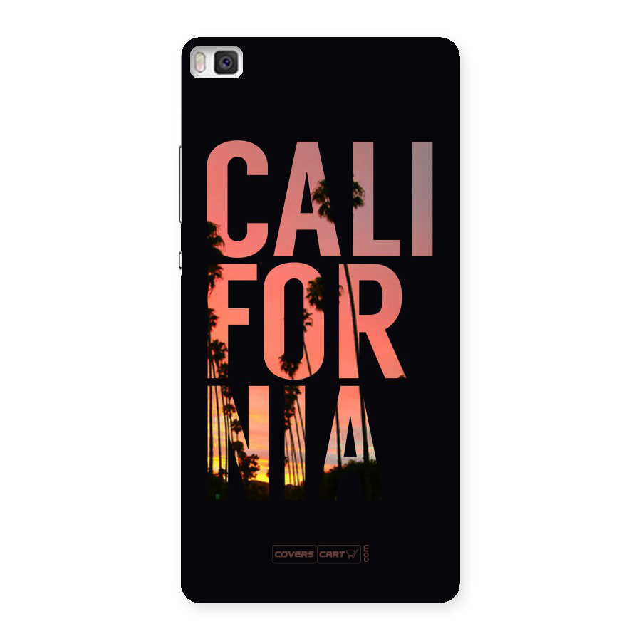 California Back Case for Huawei P8