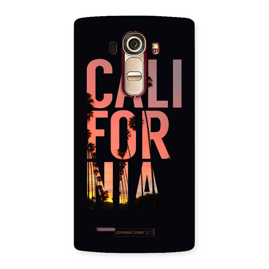 California Back Case for LG G4