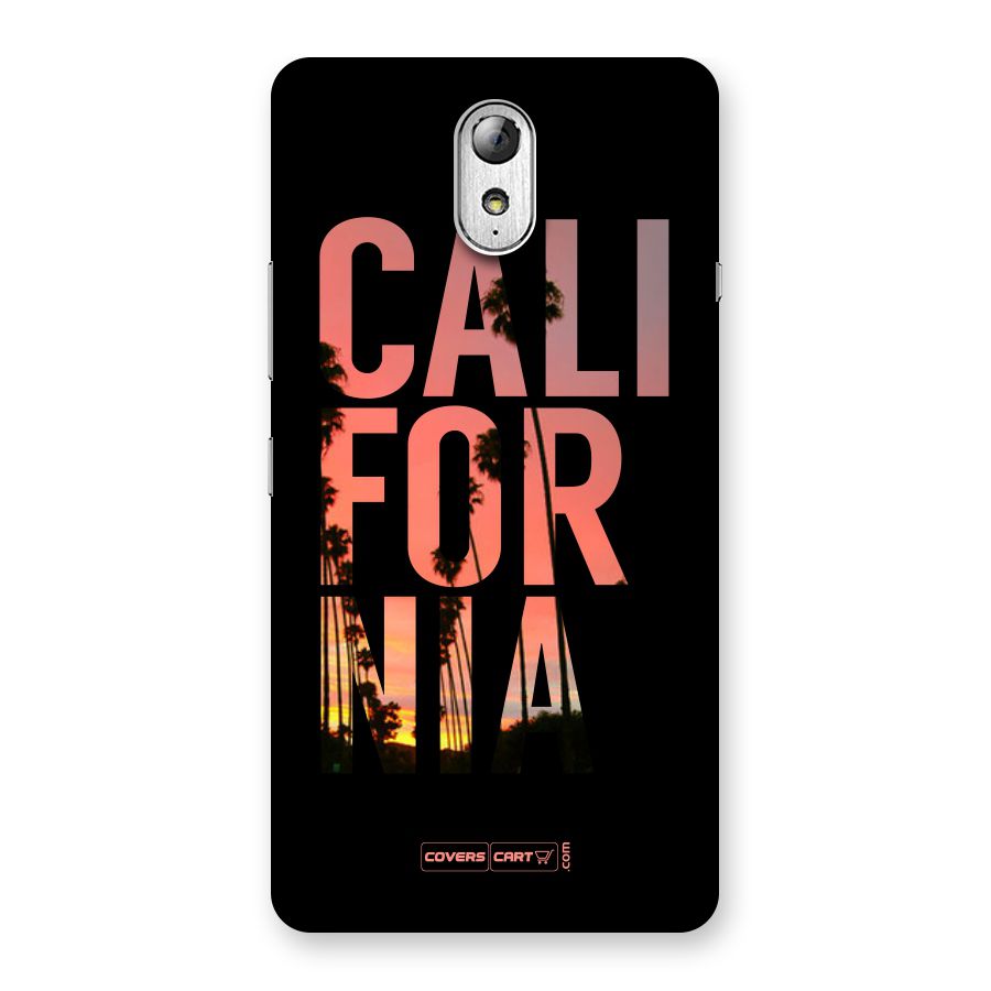 California Back Case for Lenovo Vibe P1M