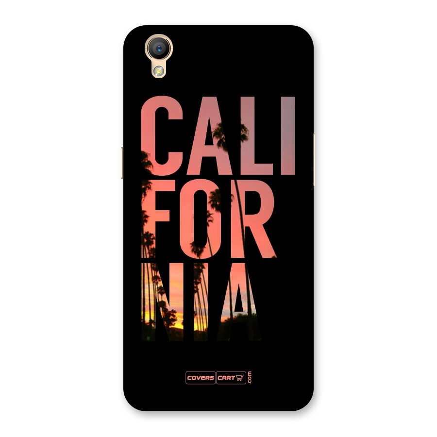 California Back Case for Oppo A37