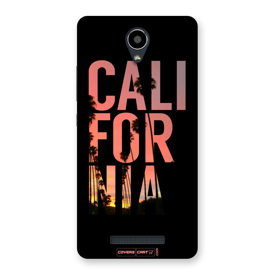 California Back Case for Redmi Note 2