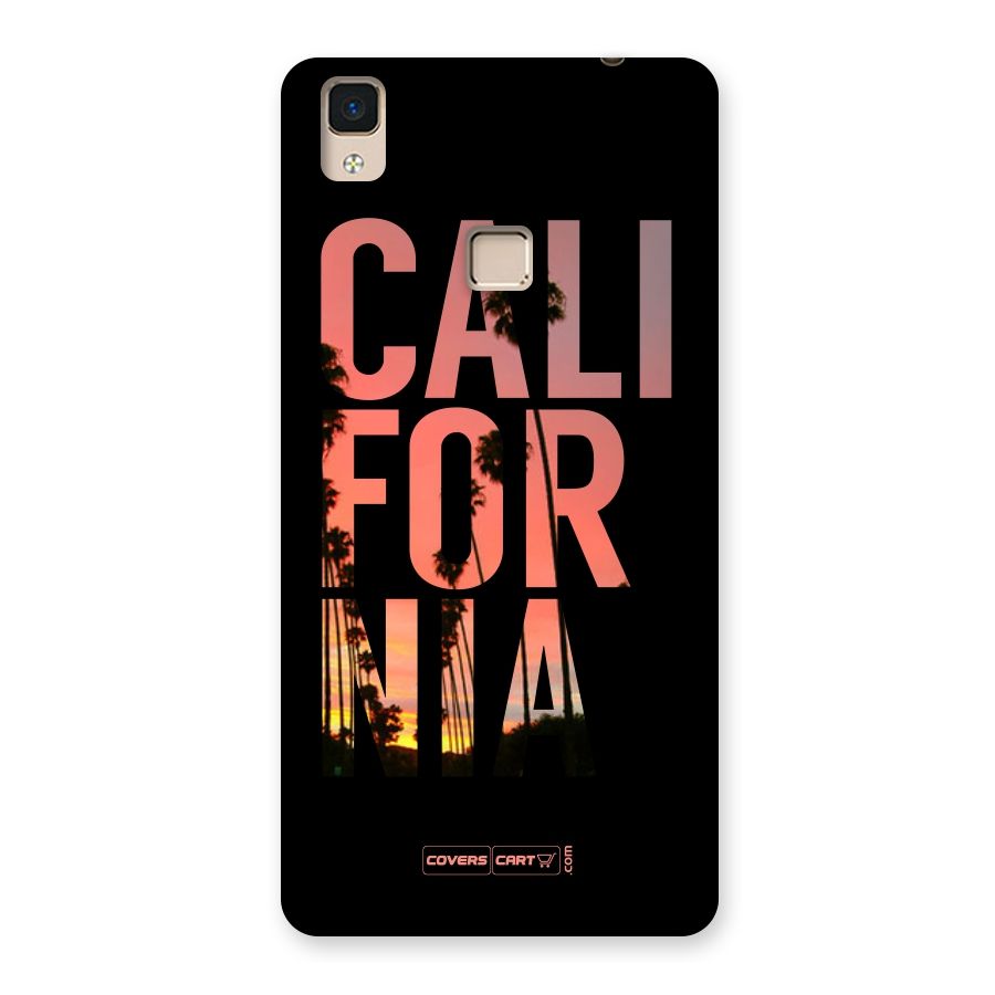 California Back Case for V3 Max