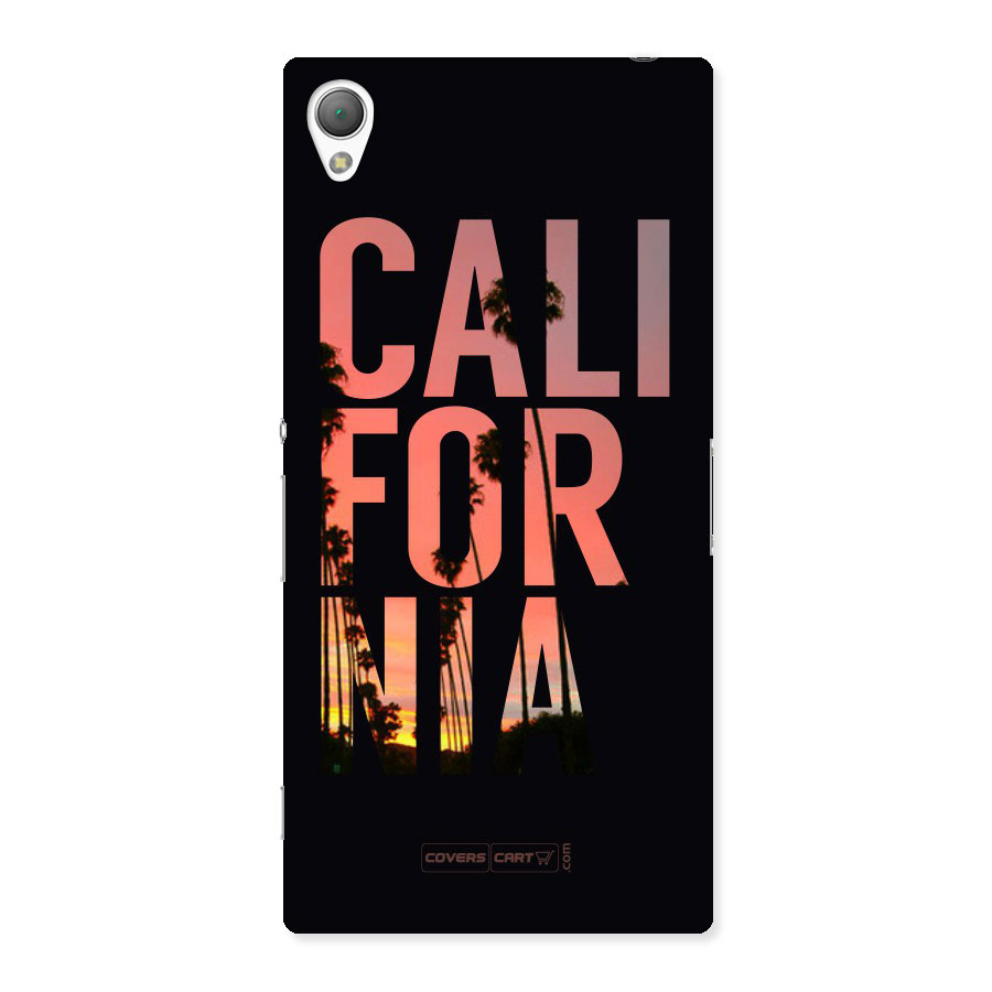 California Back Case for Xperia Z3