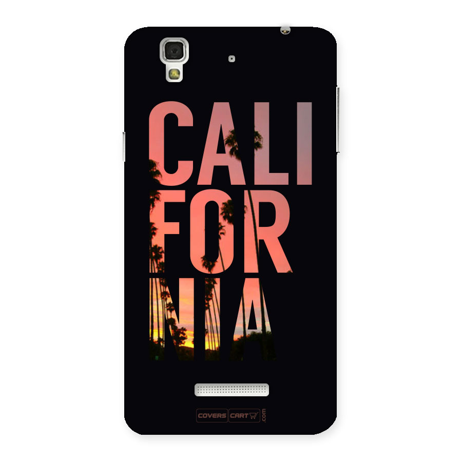 California Back Case for Yu Yureka
