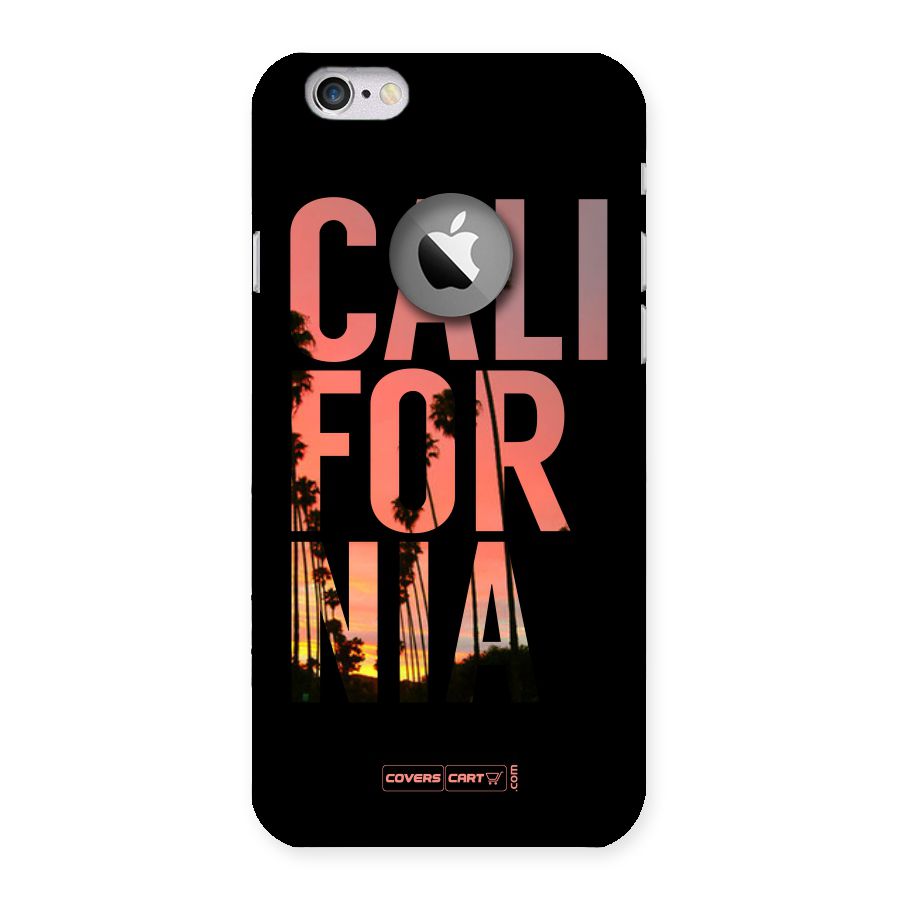 California Back Case for iPhone 6 Logo Cut
