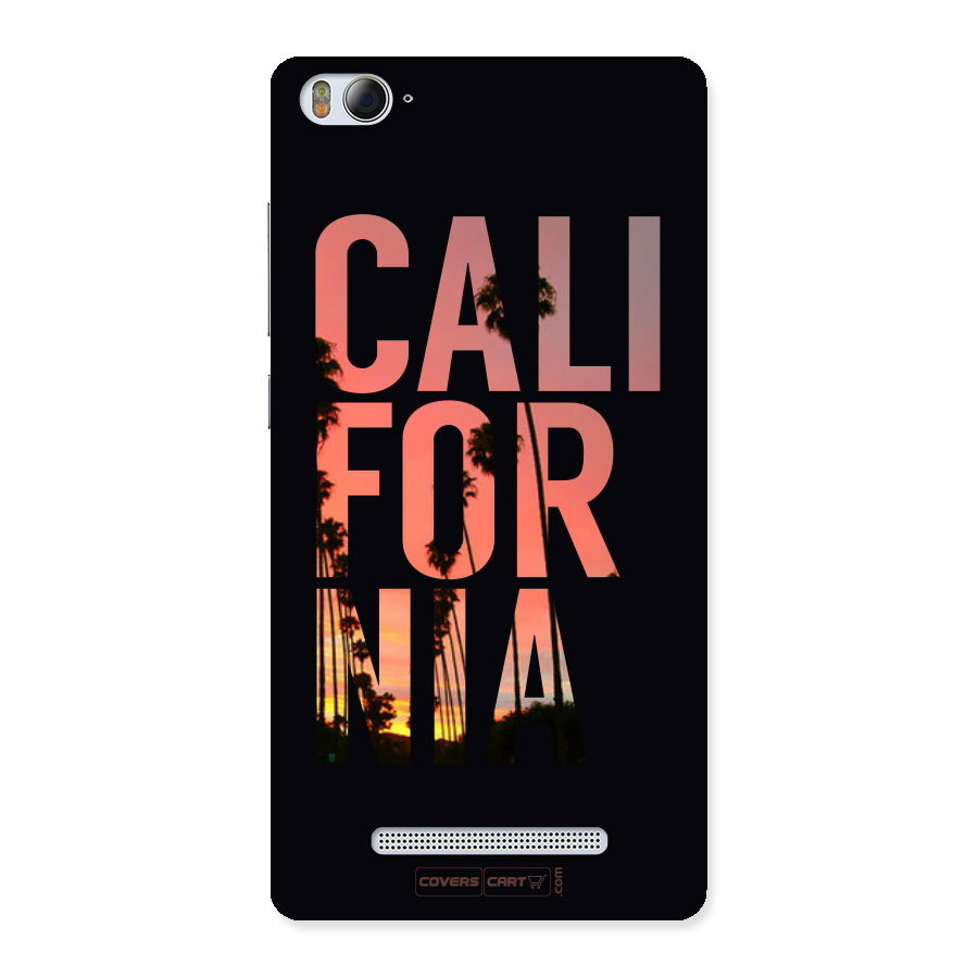 California Back Case for Mi4i