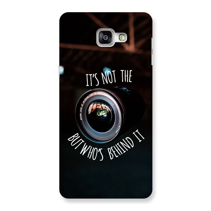 Camera Quote Back Case for Galaxy A9