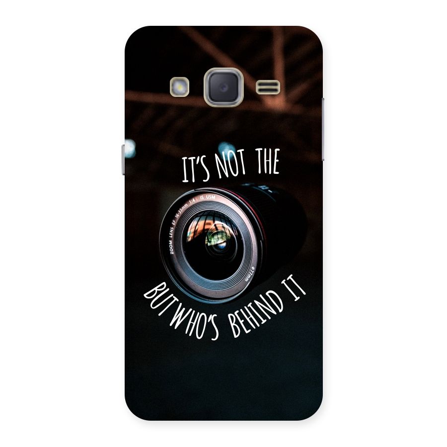 Camera Quote Back Case for Galaxy J2