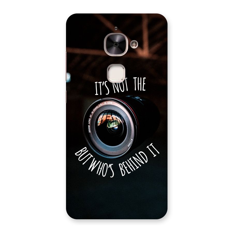 Camera Quote Back Case for Le 2