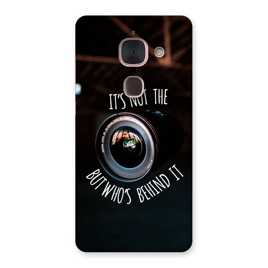Camera Quote Back Case for Le Max 2