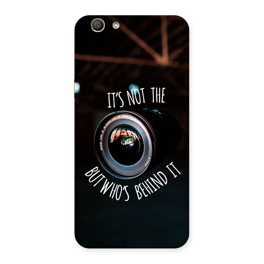 Camera Quote Back Case for Oppo F1s