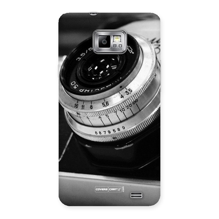Camera Lens Back Case for Galaxy S2