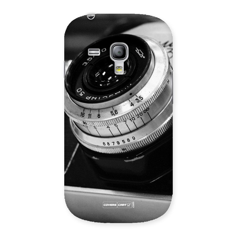 Camera Lens Back Case for Galaxy S3 Mini