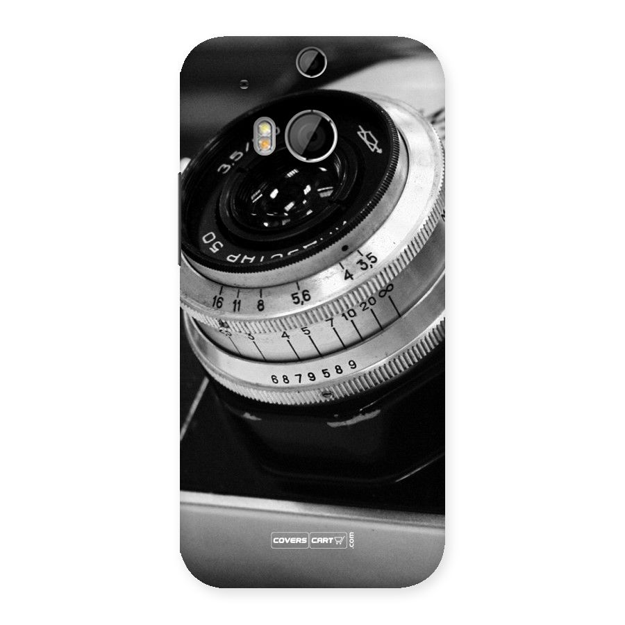 Camera Lens Back Case for HTC One M8