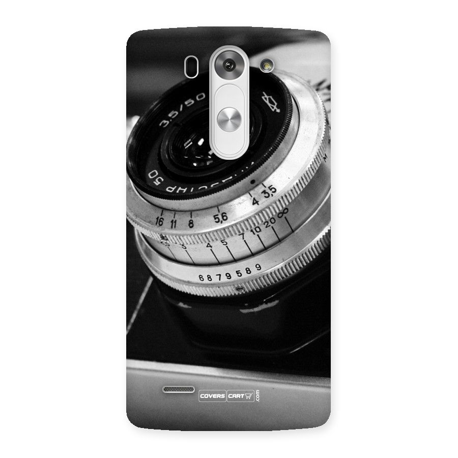 Camera Lens Back Case for LG G3 Mini