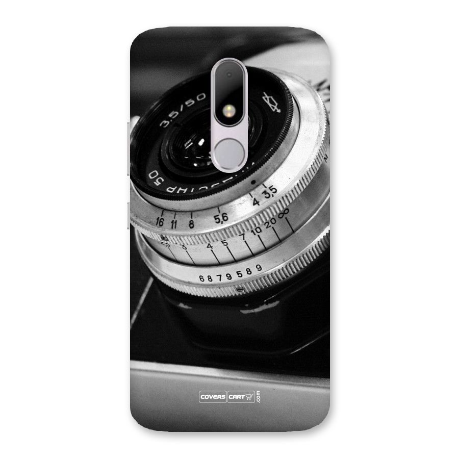 Camera Lens Back Case for Moto M