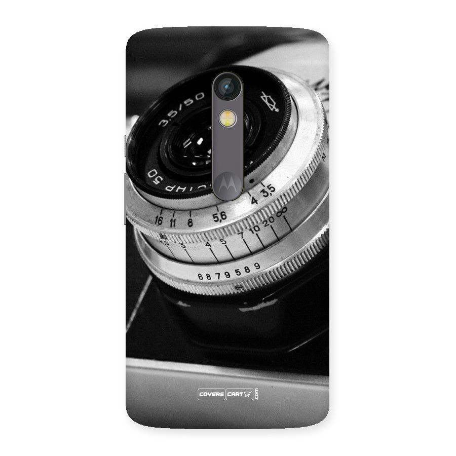 Camera Lens Back Case for Moto X Play