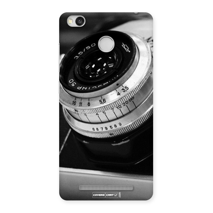 Camera Lens Back Case for Redmi 3S Prime