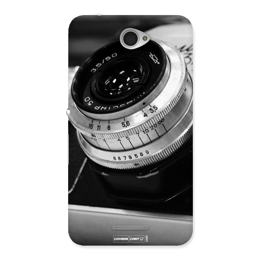 Camera Lens Back Case for Sony Xperia E4