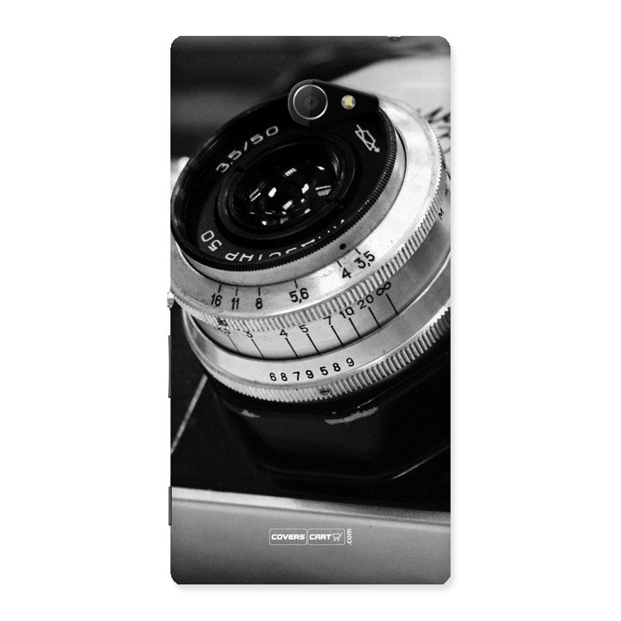 Camera Lens Back Case for Sony Xperia M2